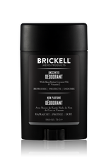 Unscented Deodorant for Men, Brickell Men's Products