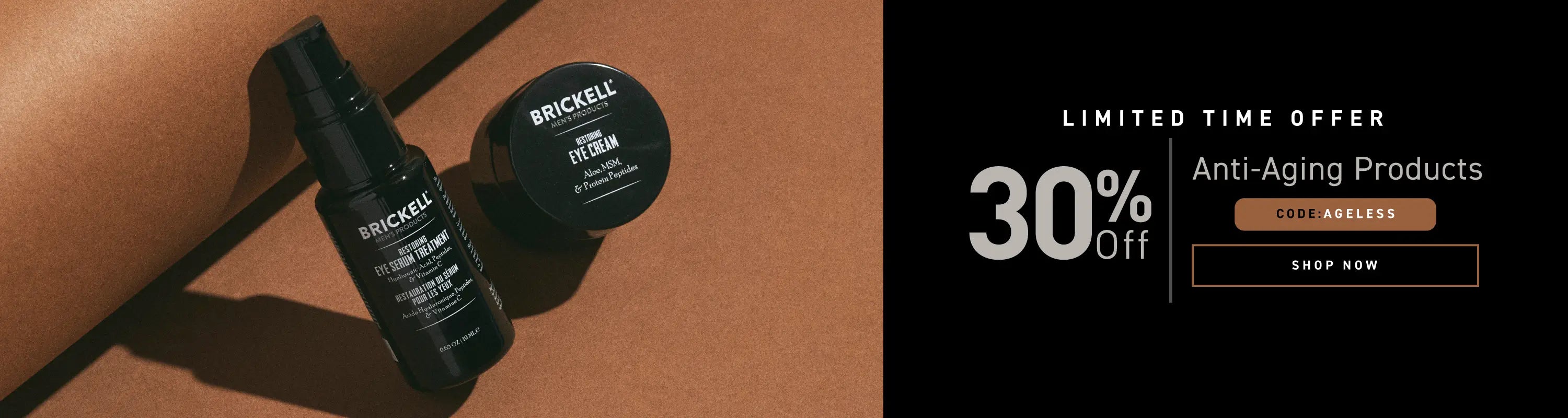 Limited Time Offer: 30% off Anti-Aging Products. Code: AGELESS. Shop Now.