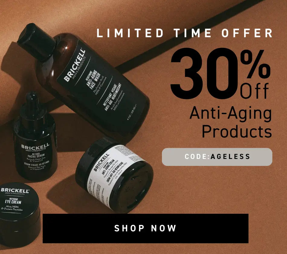 Limited Time Offer: 30% off Anti-Aging Products. Code: AGELESS. Shop Now.