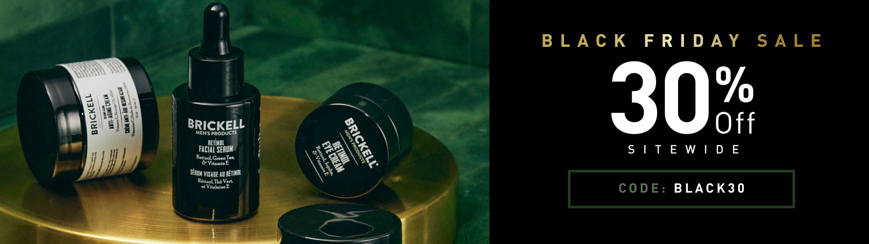 Black Friday Sale: 30% off sitewide w/ code: BLACK30